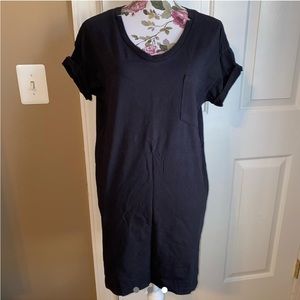 Super chill SKARGORN T-shirt Dress in Faded Black 🌀